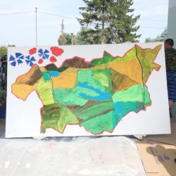 Projekt Nie jesteśmy anonimowi - warsztaty lastyczne - tworzenie mapy gminy Chełmża (4)