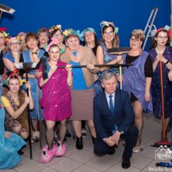 Fot.12 „To nie ja byłam Ewą” – program kabaretowy z okazji Dnia Kobiet, Osiek nad Wisłą 2020r. fot. Marek Rabiasz