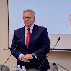 Andrzej Siemianowski - Przewodniczący Rady przemawia