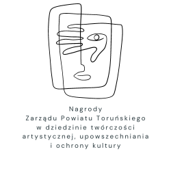 Logo symbolizujące Nagrody Zarządu Powiatu Toruńskiego w dziedzinie kultury