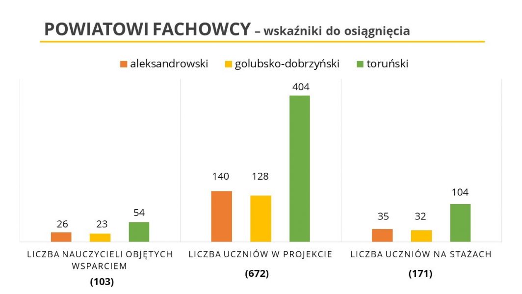 infografika o wskaźnikach projektu