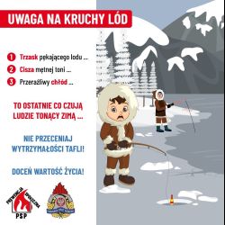 Uwaga na kruchy lód