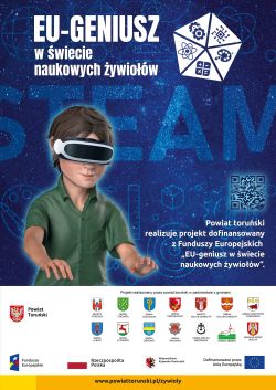 PLAKAT EU-geniusz w świecie naukowych żywiołów