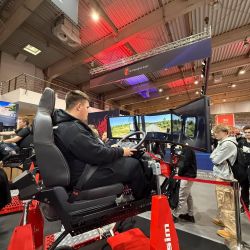 Uczniowie z ZS CKU w Gronowie na targach Poznań Game Arena