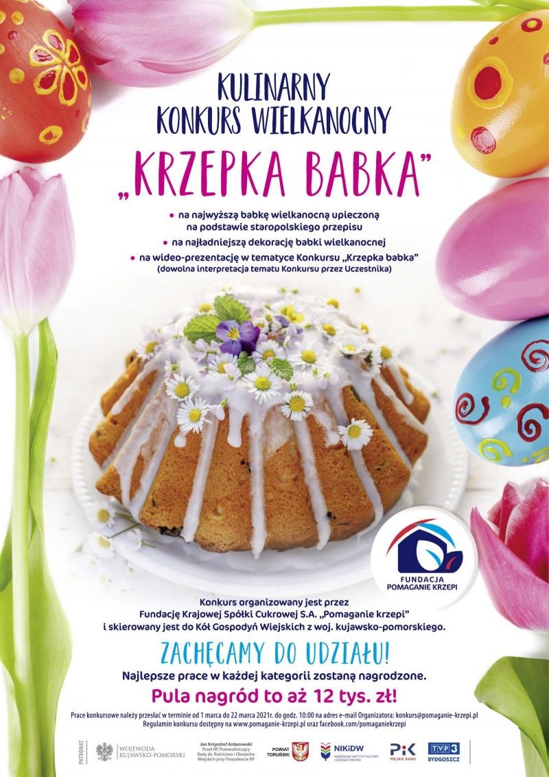 "Krzepka babka" – kulinarny konkurs wielkanocny pod patronatem Starosty Toruńskiego