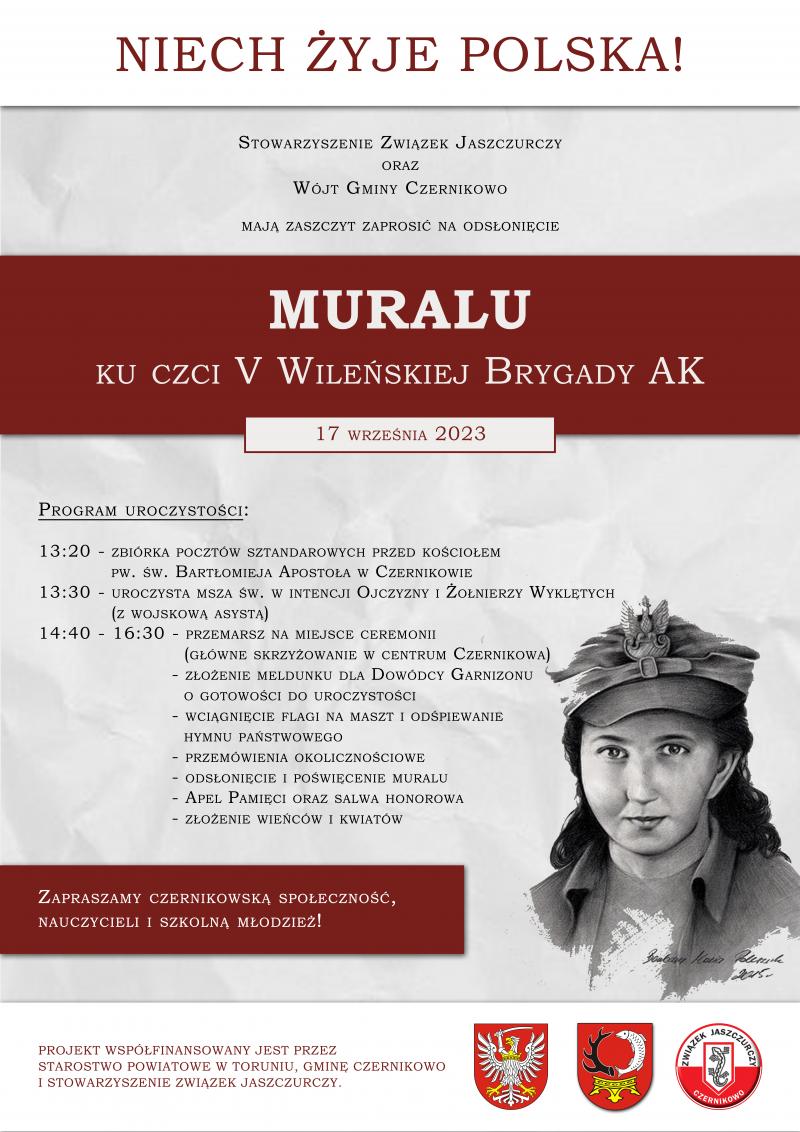 odsłonięcie muralu