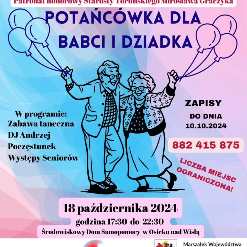 Potańcówka dla babci i dziadka w Osieku nad Wisłą