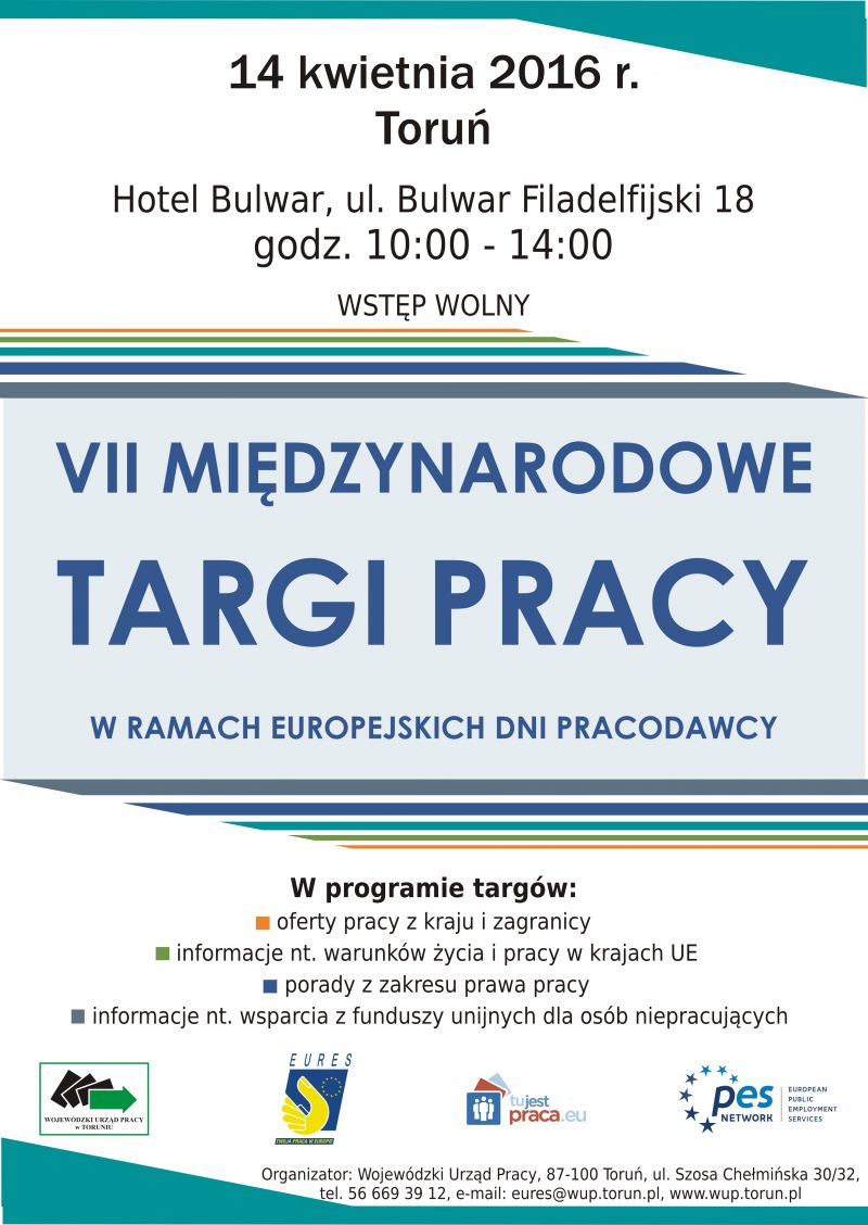 VII Międzynarodowe Targi Pracy w Toruniu