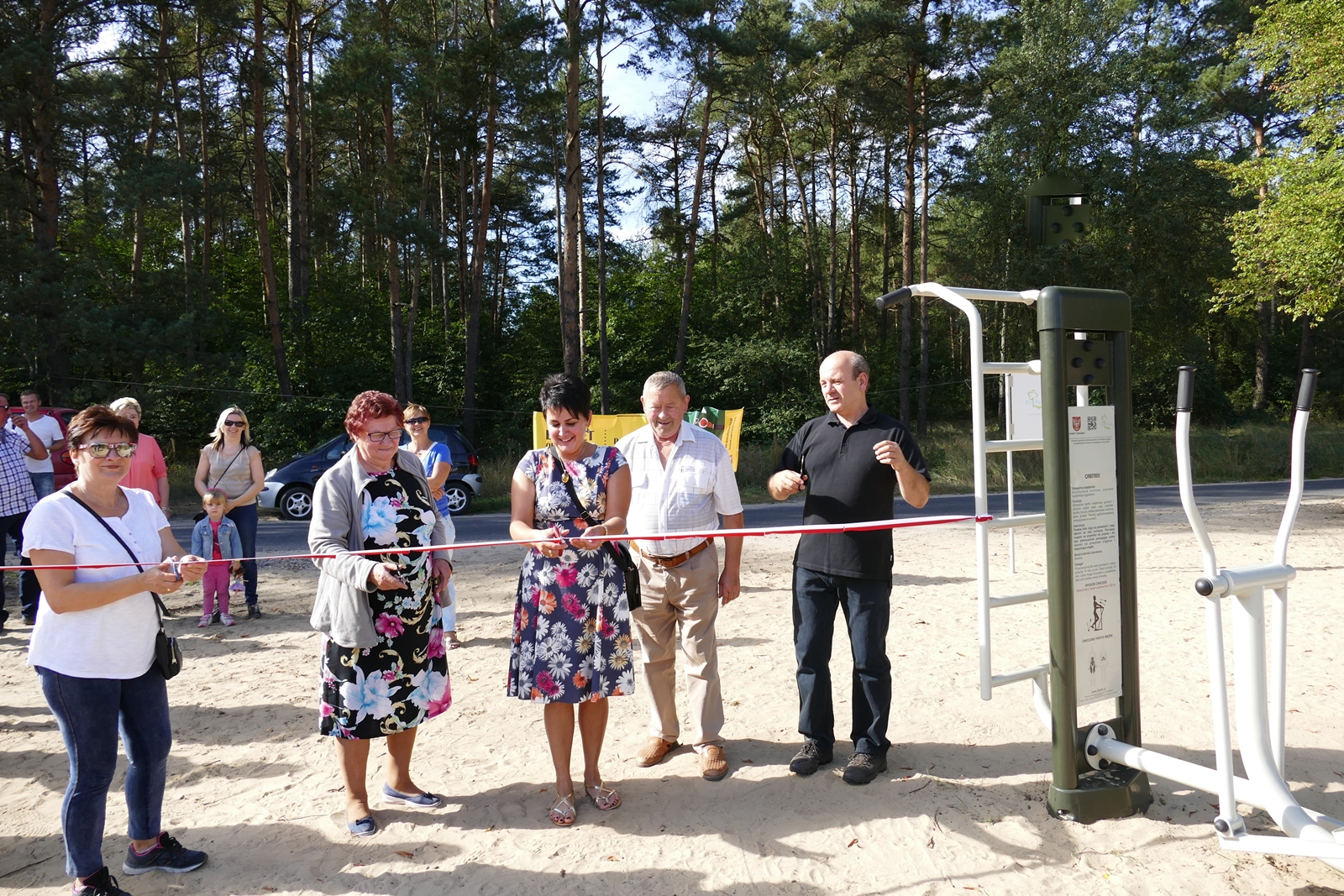 Silno. Siłownia w plenerze już działa