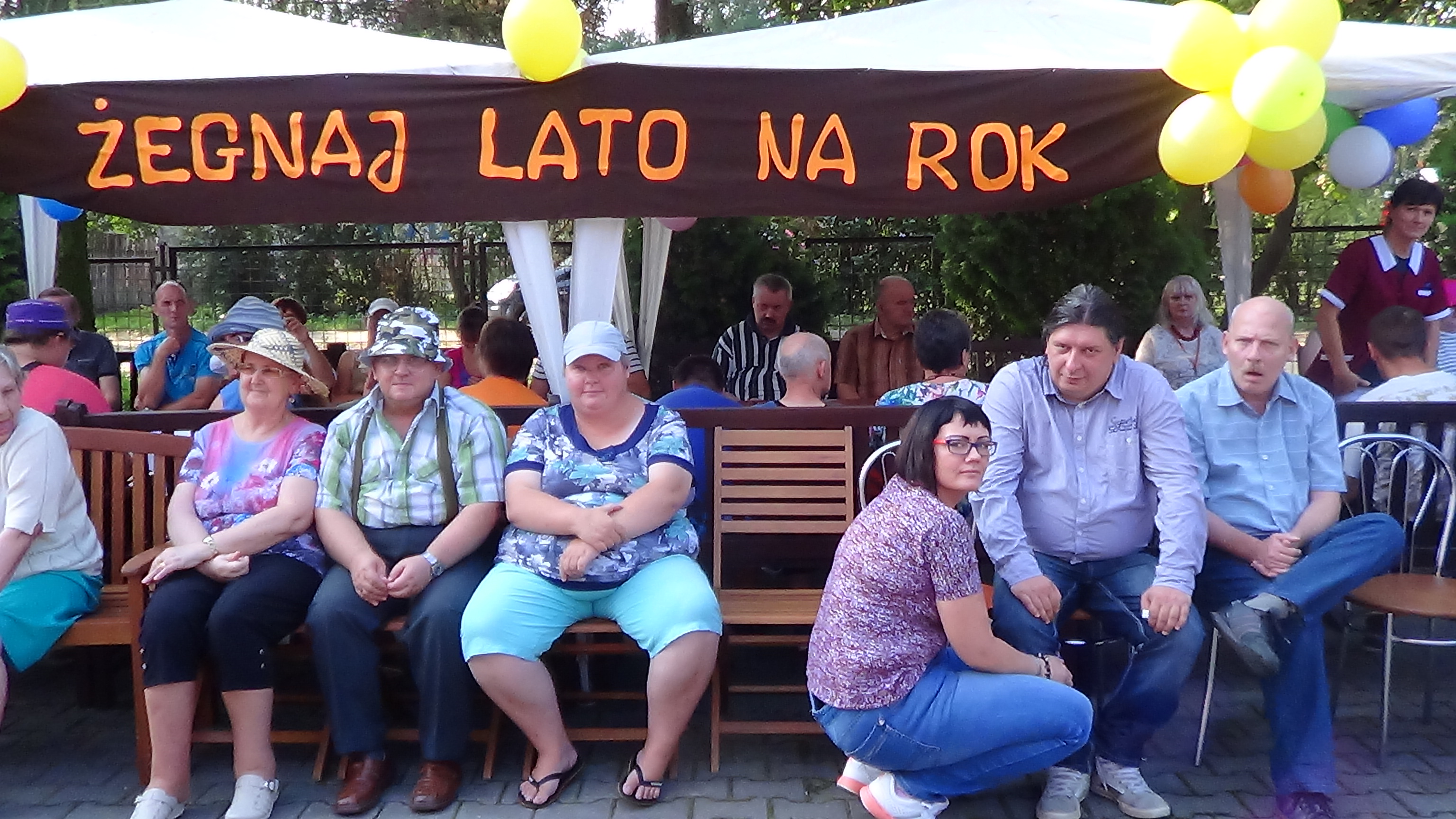 Żegnaj LATO na rok - plenerowa biesiada integracyjna w DPS w Pigży