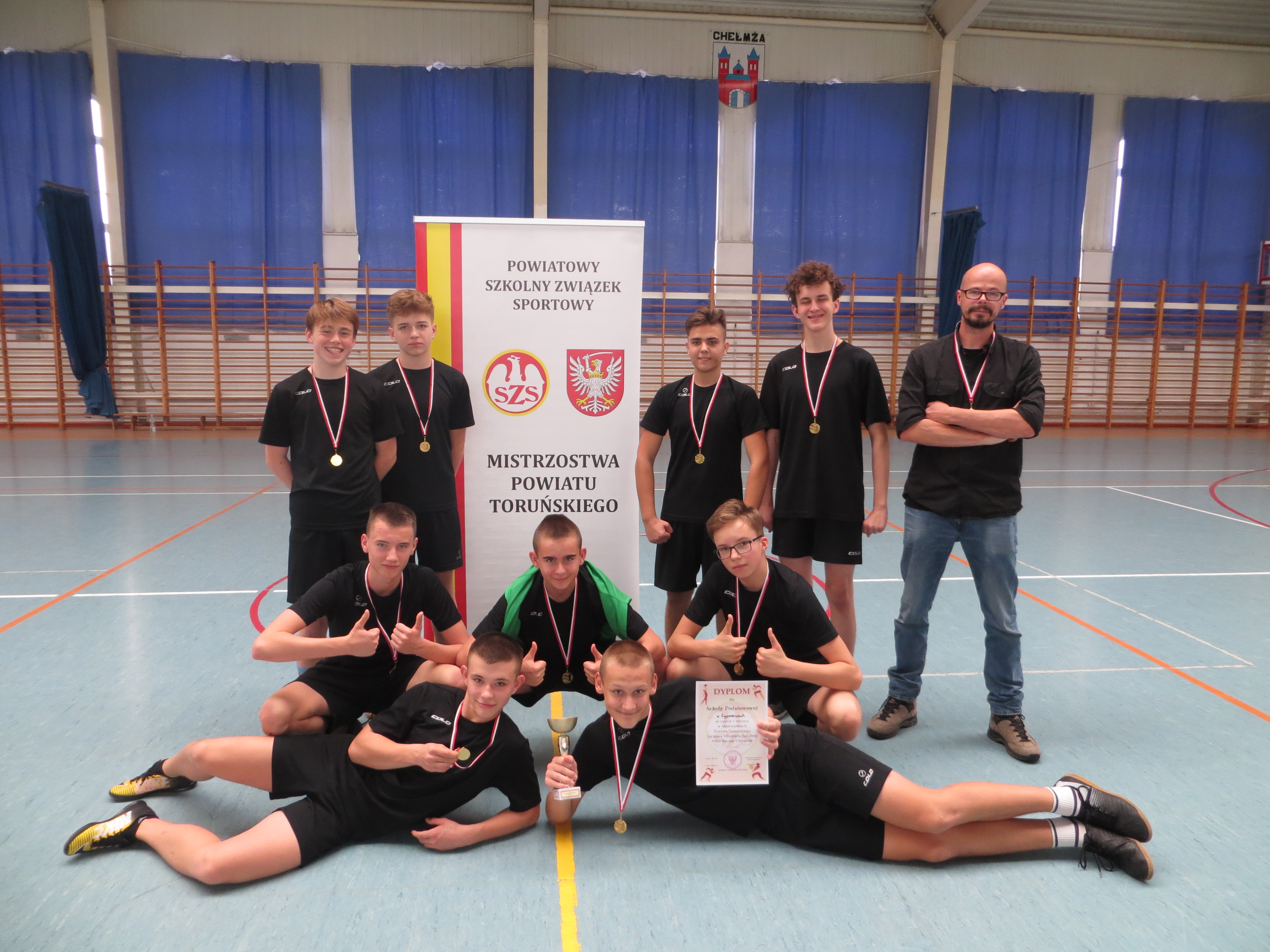 Mistrzostwa Powiatu Toruńskiego w Piłce Ręcznej Chłopców Igrzyska Młodzieży Szkolnej, Chełmża 2019
