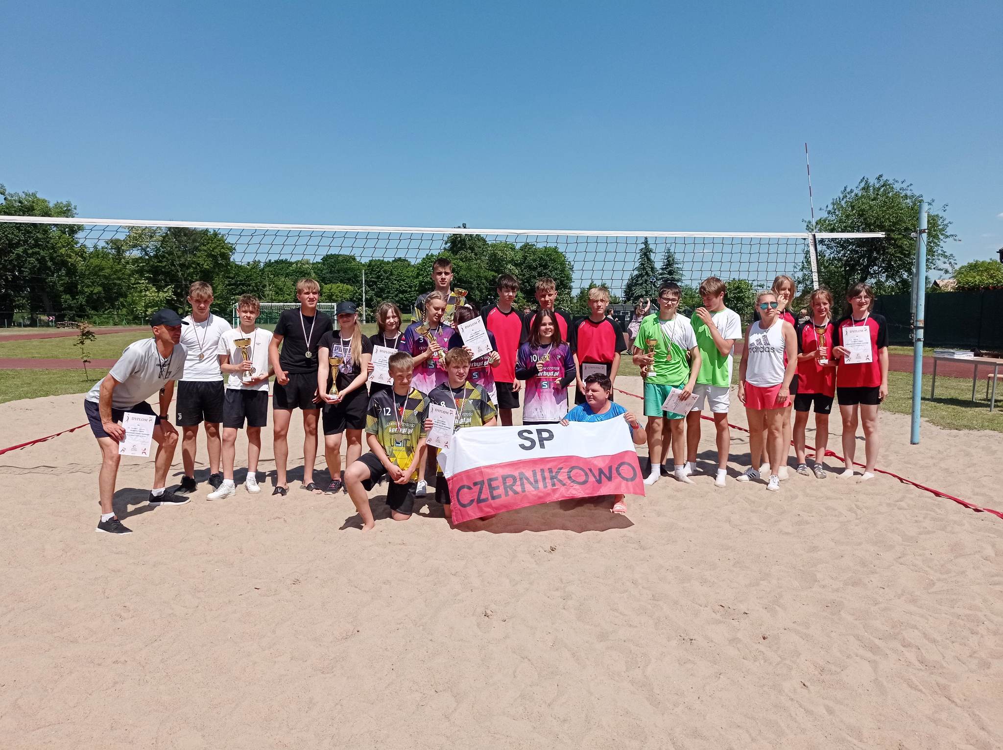 Mistrzostwa Powiatu Toruńskiego - Piłka siatkowa plażowa dziewcząt i chłopców
