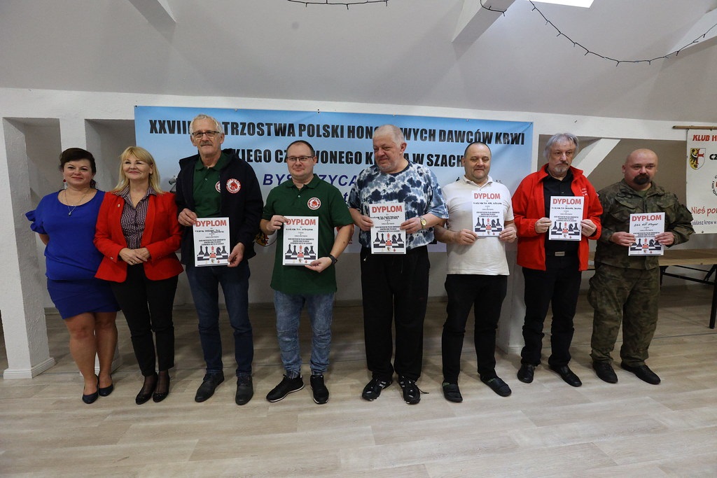 Relacja z XXVIII Mistrzostw Polski Honorowych Dawców Krwi PCK w Szachach