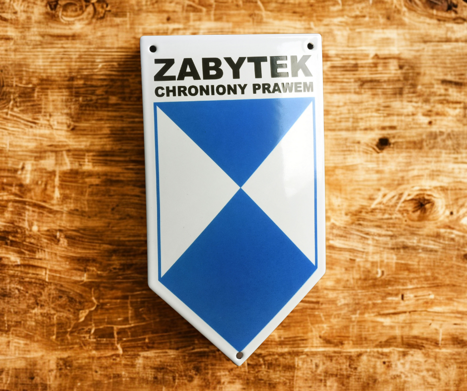 Kolejny zabytek w powiecie toruńskim oznakowany „błękitną tarczą”
