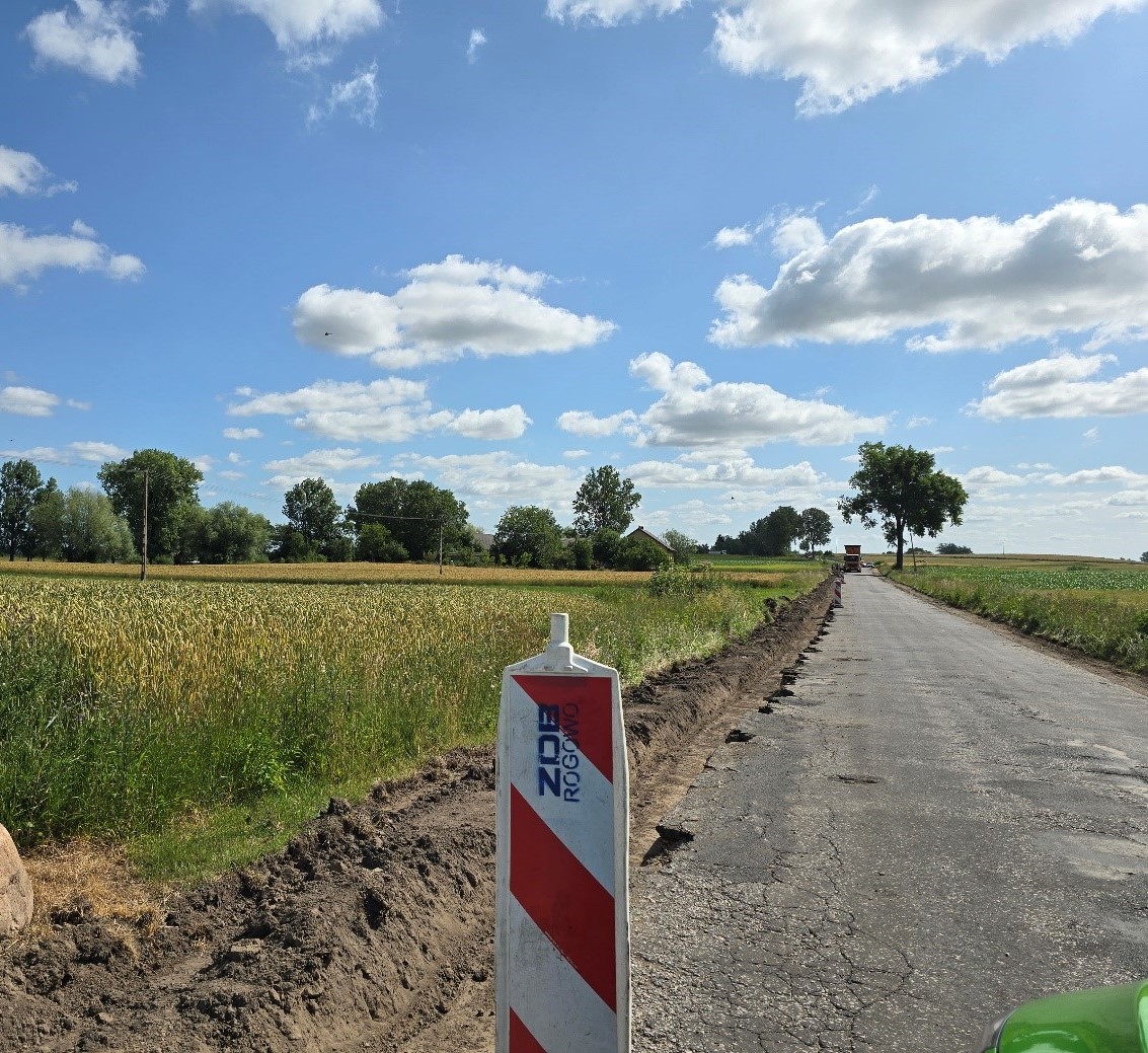 Rozpoczęto przebudowę drogi powiatowej nr 2040C