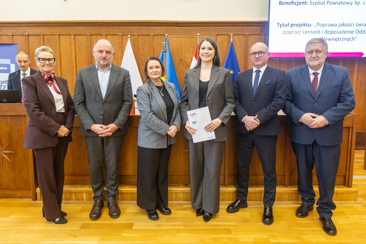 Szpital Powiatowy w Chełmży z preferencyjną pożyczką na modernizację Oddziału Chorób Wewnętrznych