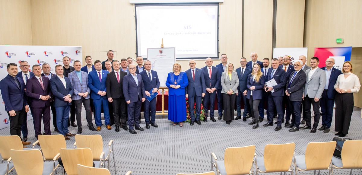 Podpisaliśmy deklarację w sprawie drogi ekspresowej S15