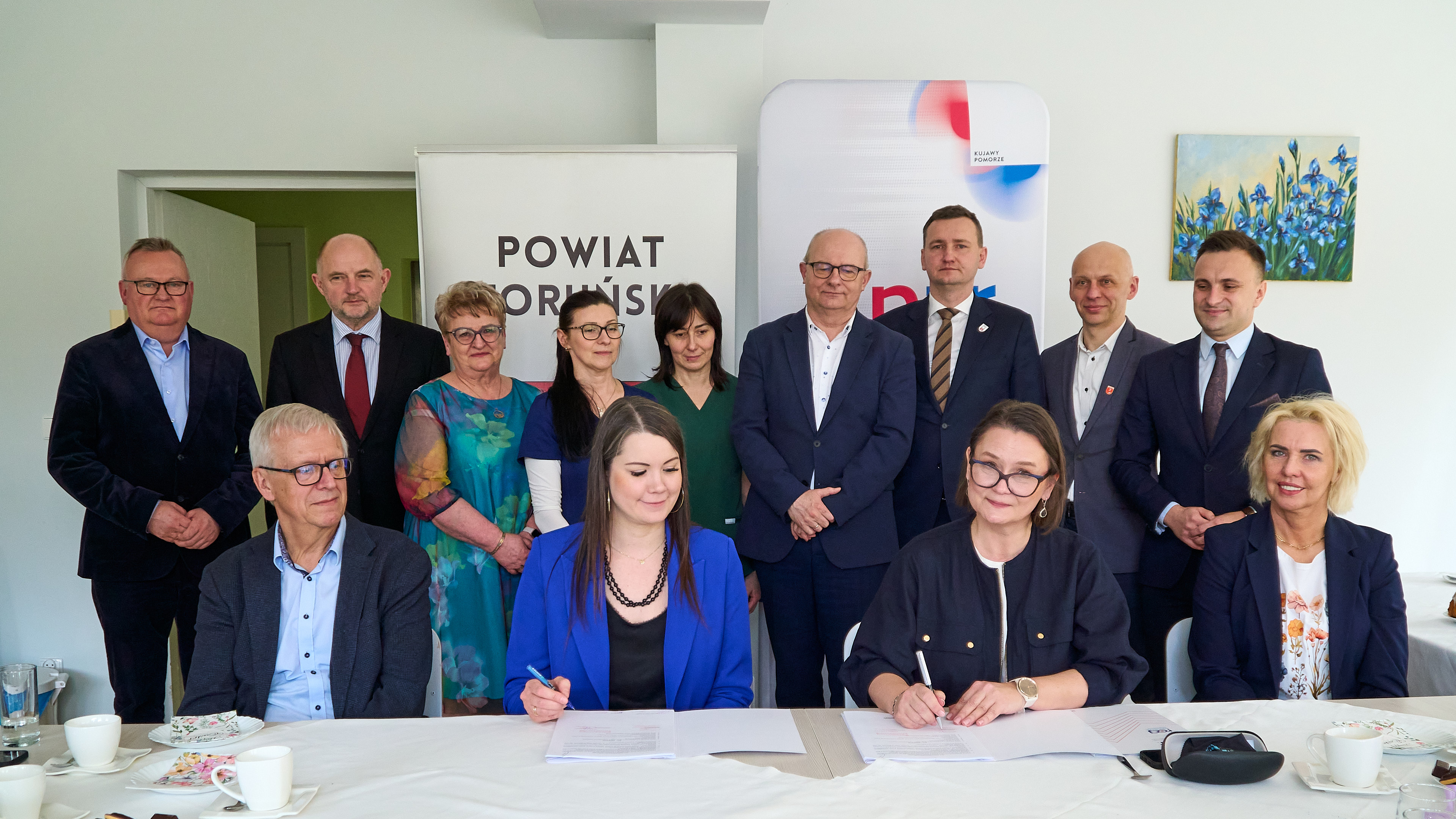 Podpisanie umowy na modernizację Zakładu Opiekuńczo-Leczniczego w Browinie